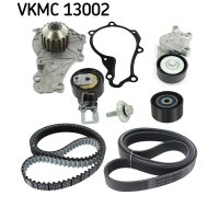 SKF VKMC 13002 Wasserpumpe + Zahn-/Keilrippenriemensatz