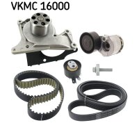SKF VKMC 16000 Wasserpumpe + Zahn-/Keilrippenriemensatz