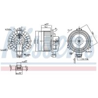 NISSENS 87861 Innenraumgebläse