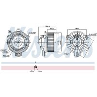 NISSENS 87888 Innenraumgebläse