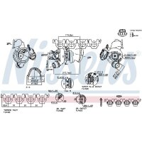 NISSENS 93316 Lader, Aufladung