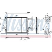 NISSENS 941406 Kondensator, Klimaanlage