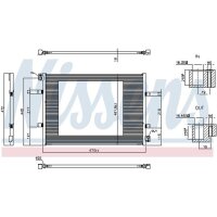 NISSENS 941467 Kondensator, Klimaanlage