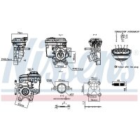 NISSENS 98554 AGR-Ventil