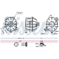 NISSENS 996247 Ausgleichsbehälter, Kühlmittel