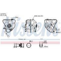 NISSENS 996564 Ausgleichsbehälter, Kühlmittel