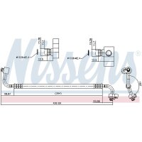 NISSENS 847648 Hochdruckleitung, Klimaanlage
