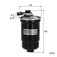 FILTRON PP 848/8 Kraftstofffilter