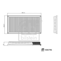 FEBI BILSTEIN 1000796 Luftfilter