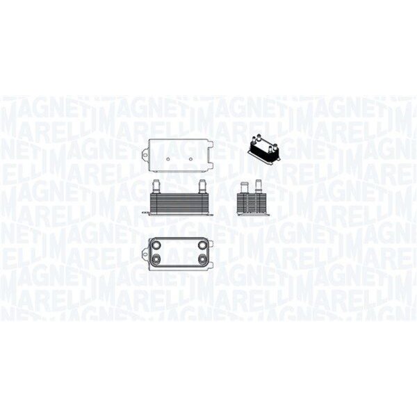 MAGNETI MARELLI 350300007000 Ölkühler, Motoröl