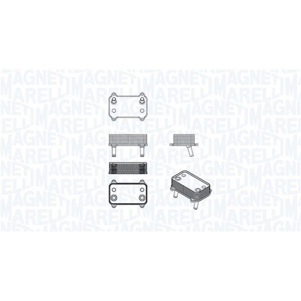 MAGNETI MARELLI 350300007200 Ölkühler, Motoröl