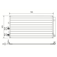 VALEO 822839 Kondensator, Klimaanlage