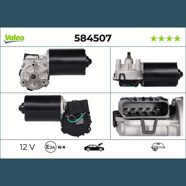 VALEO 584507 Wischermotor
