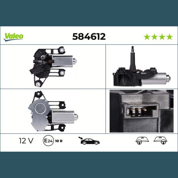 VALEO 584612 Wischermotor