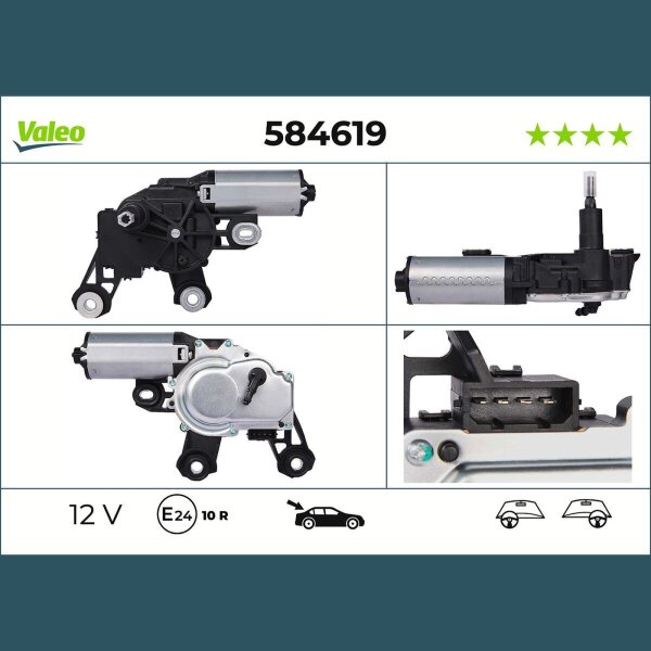 VALEO 584619 Wischermotor