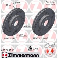 ZIMMERMANN 400.3690.53 Bremsscheibe