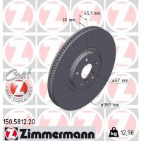 ZIMMERMANN 150.5812.20 Bremsscheibe