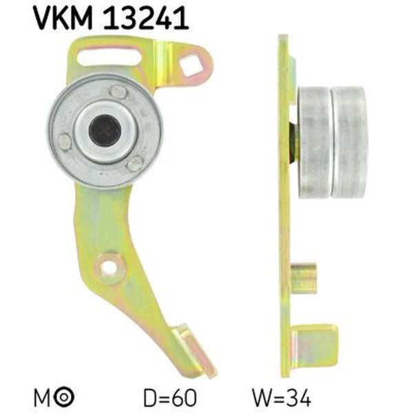 SKF VKM 13241 Spannrolle, Zahnriemen