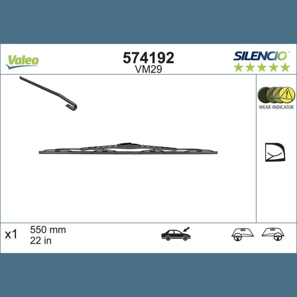 VALEO 574192 Wischblatt