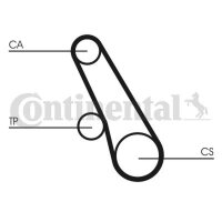 CONTINENTAL CTAM CT991 Zahnriemen