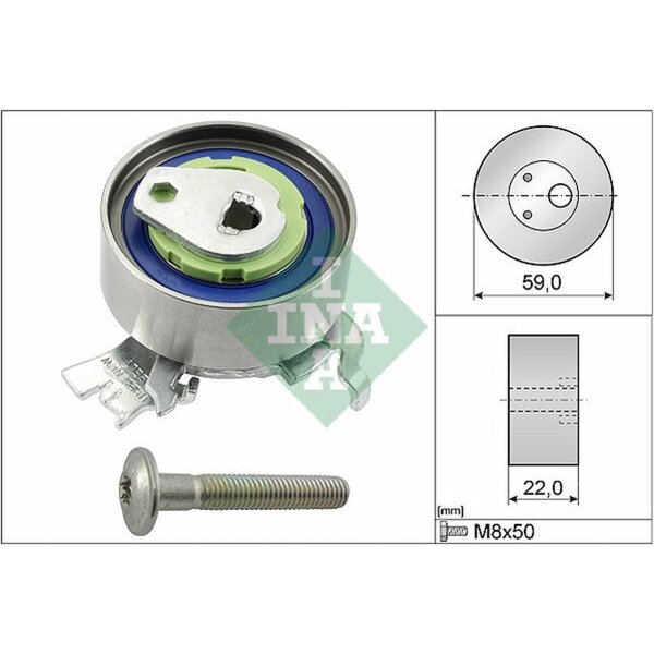 Schaeffler INA 531 0518 30 Spannrolle, Zahnriemen