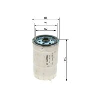 BOSCH 1 457 434 106 Kraftstofffilter