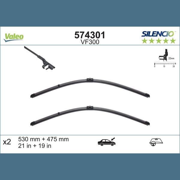 VALEO 574301 Wischblatt