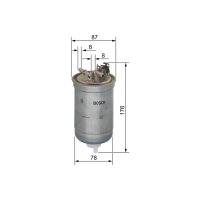 BOSCH 0 450 906 267 Kraftstofffilter