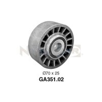 SNR GA351.02 Umlenk-/Führungsrolle, Keilrippenriemen