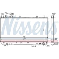 NISSENS 64706 Kühler, Motorkühlung