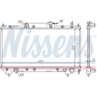 NISSENS 64781A Kühler, Motorkühlung