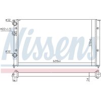 NISSENS 652451 Kühler, Motorkühlung