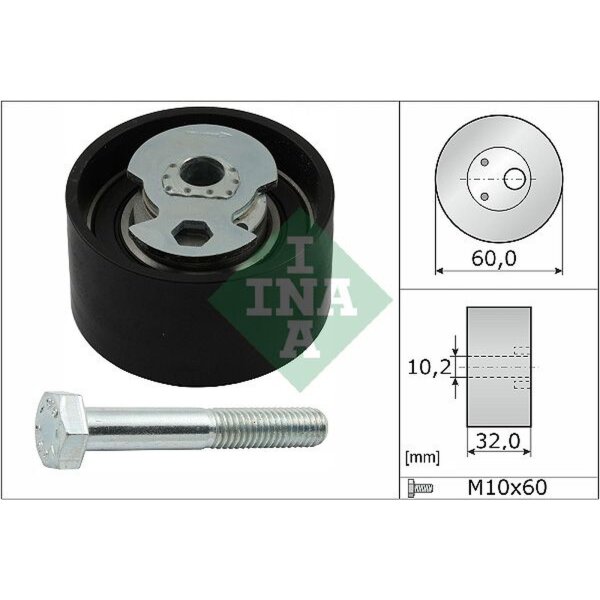 Schaeffler INA 531 0504 10 Spannrolle, Zahnriemen