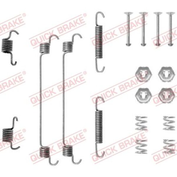 QUICK BRAKE 105-0657 Zubehörsatz, Bremsbacken