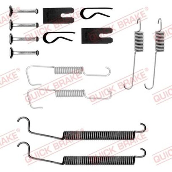 QUICK BRAKE 105-0805 Zubehörsatz, Bremsbacken