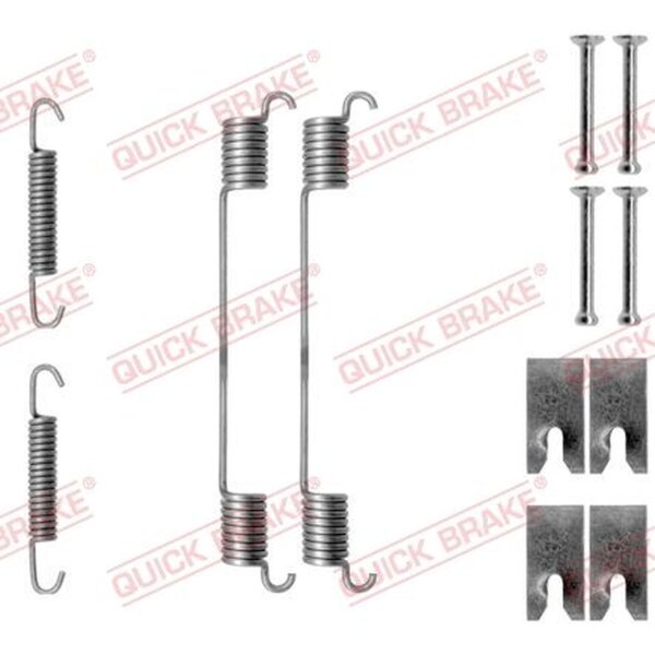 QUICK BRAKE 105-0814 Zubehörsatz, Bremsbacken