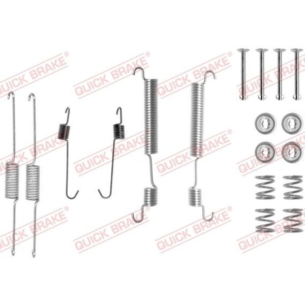 QUICK BRAKE 105-0822 Zubehörsatz, Bremsbacken