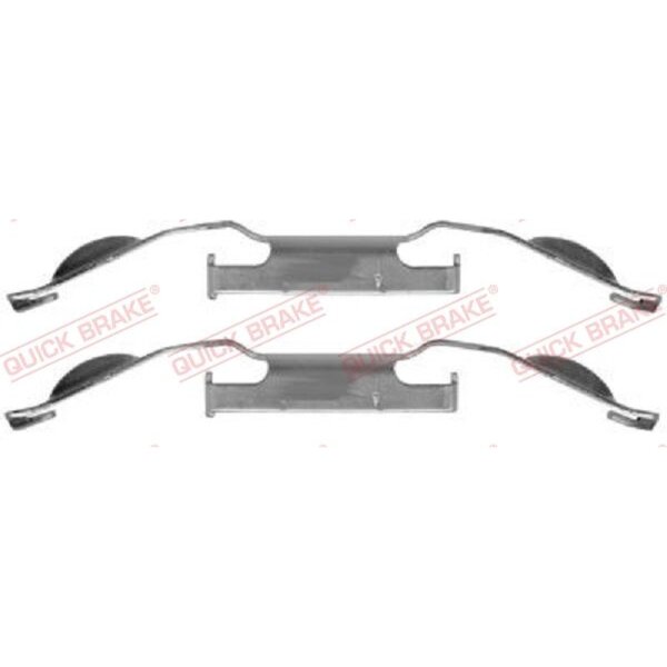 QUICK BRAKE 109-1221 Zubehörsatz, Scheibenbremsbelag