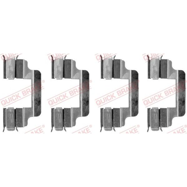 QUICK BRAKE 109-1230 Zubehörsatz, Scheibenbremsbelag