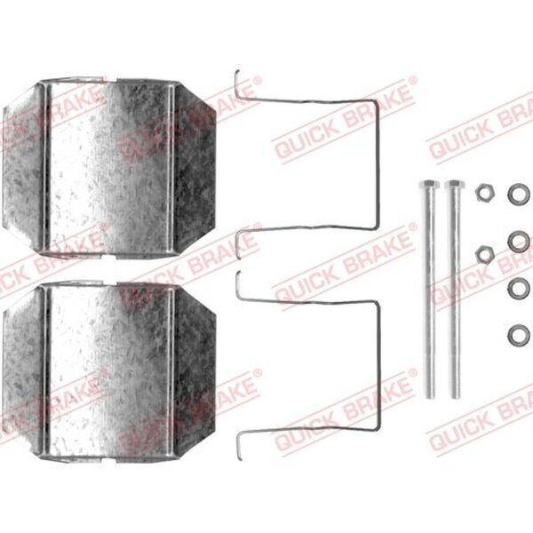 QUICK BRAKE 109-1237 Zubehörsatz, Scheibenbremsbelag
