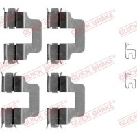 QUICK BRAKE 109-1245 Zubehörsatz, Scheibenbremsbelag