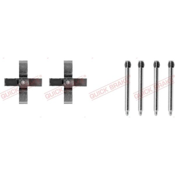 QUICK BRAKE 109-1266 Zubehörsatz, Scheibenbremsbelag