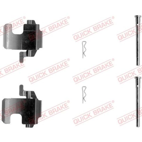 QUICK BRAKE 109-1273 Zubehörsatz, Scheibenbremsbelag