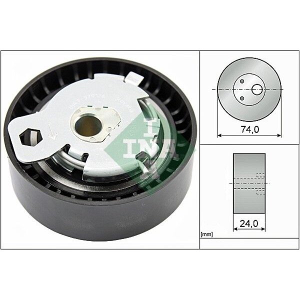 Schaeffler INA 531 0497 10 Spannrolle, Zahnriemen