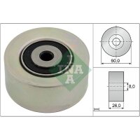 Schaeffler INA 531 0550 10 Spannrolle, Keilrippenriemen