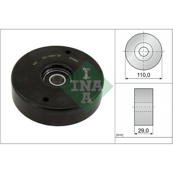 Schaeffler INA 531 0551 20 Spannrolle, Keilrippenriemen