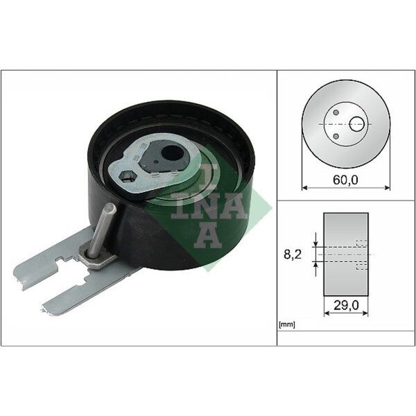 Schaeffler INA 531 0555 10 Spannrolle, Zahnriemen