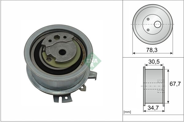 Schaeffler INA 531 0565 30 Spannrolle, Zahnriemen
