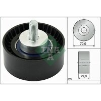 Schaeffler INA 532 0298 10 Umlenk-/Führungsrolle,...