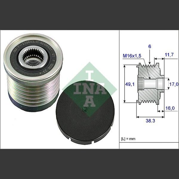 Schaeffler INA 535 0030 10 Generatorfreilauf